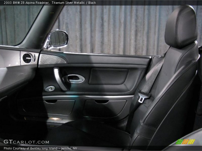 Titanium Silver Metallic / Black 2003 BMW Z8 Alpina Roadster