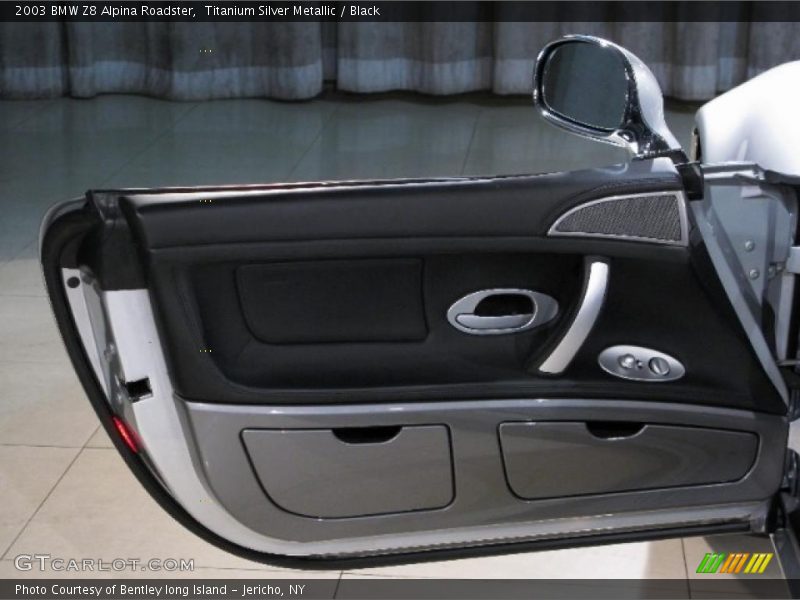 Titanium Silver Metallic / Black 2003 BMW Z8 Alpina Roadster