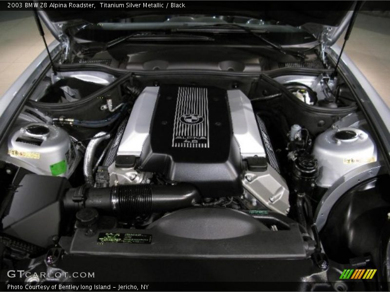 Titanium Silver Metallic / Black 2003 BMW Z8 Alpina Roadster
