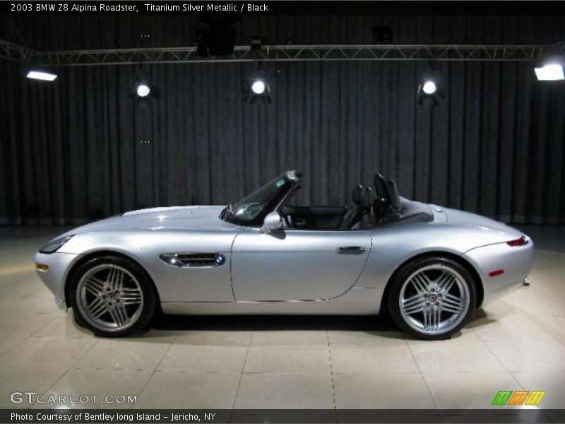 Titanium Silver Metallic / Black 2003 BMW Z8 Alpina Roadster