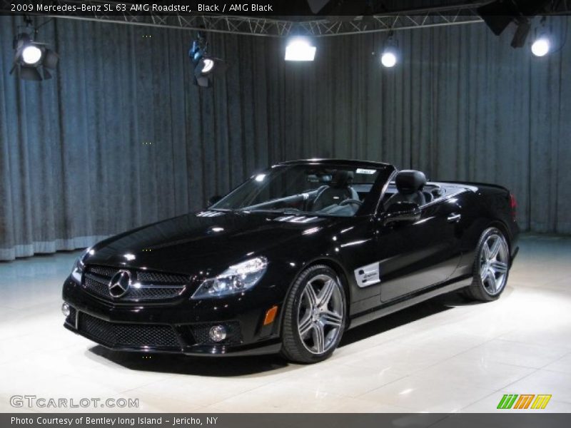Black / AMG Black 2009 Mercedes-Benz SL 63 AMG Roadster