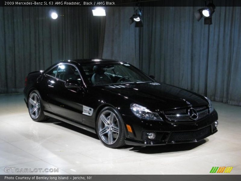 Black / AMG Black 2009 Mercedes-Benz SL 63 AMG Roadster