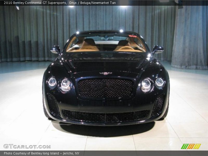 Onyx / Beluga/Newmarket Tan 2010 Bentley Continental GT Supersports