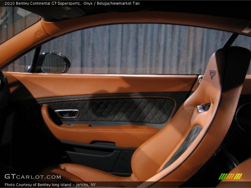 Onyx / Beluga/Newmarket Tan 2010 Bentley Continental GT Supersports