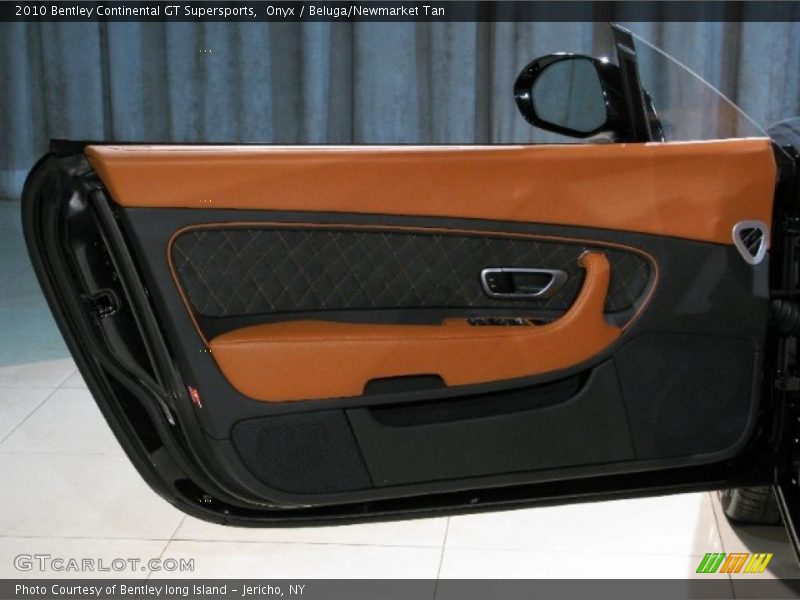 Onyx / Beluga/Newmarket Tan 2010 Bentley Continental GT Supersports
