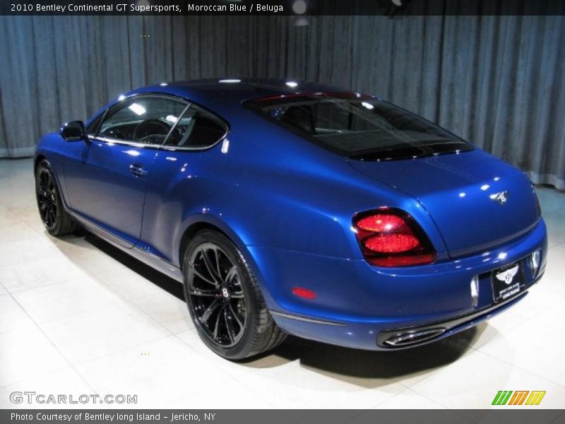 Moroccan Blue / Beluga 2010 Bentley Continental GT Supersports