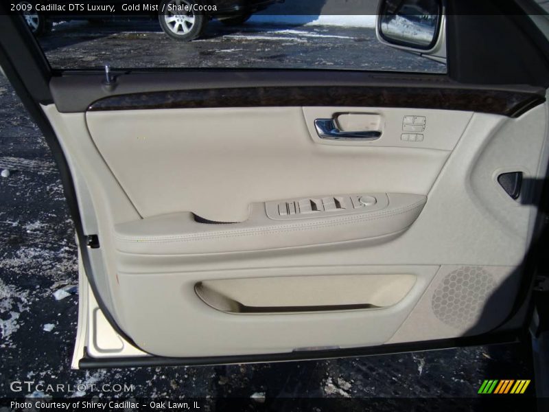Gold Mist / Shale/Cocoa 2009 Cadillac DTS Luxury