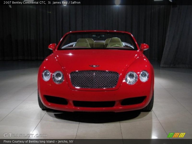 St. James Red / Saffron 2007 Bentley Continental GTC
