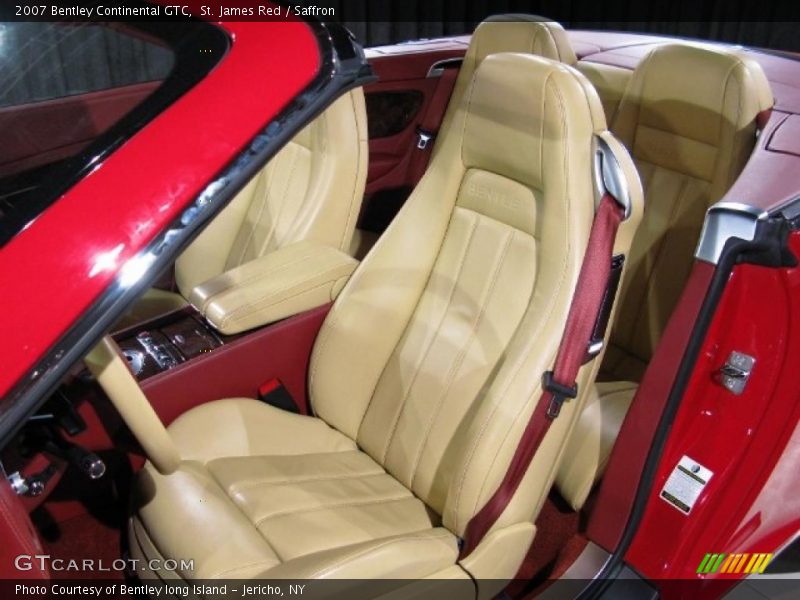 St. James Red / Saffron 2007 Bentley Continental GTC