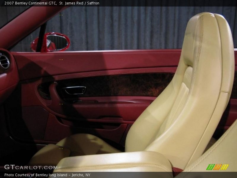 St. James Red / Saffron 2007 Bentley Continental GTC