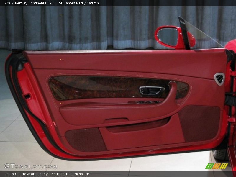 St. James Red / Saffron 2007 Bentley Continental GTC