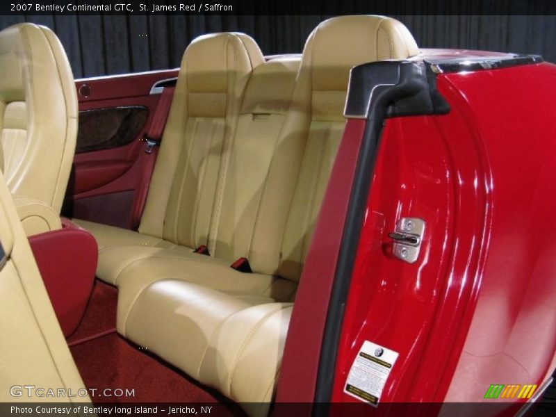 St. James Red / Saffron 2007 Bentley Continental GTC