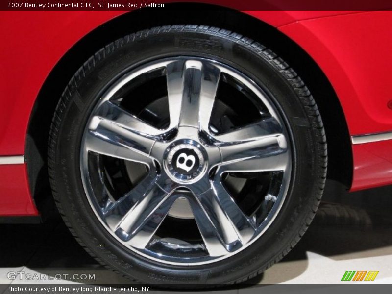 St. James Red / Saffron 2007 Bentley Continental GTC