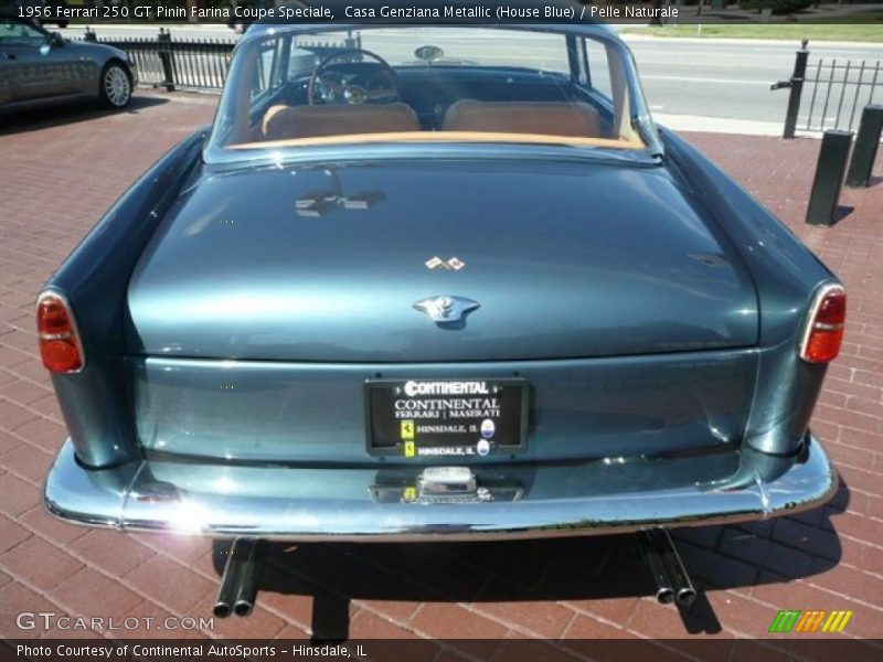 Casa Genziana Metallic (House Blue) / Pelle Naturale 1956 Ferrari 250 GT Pinin Farina Coupe Speciale