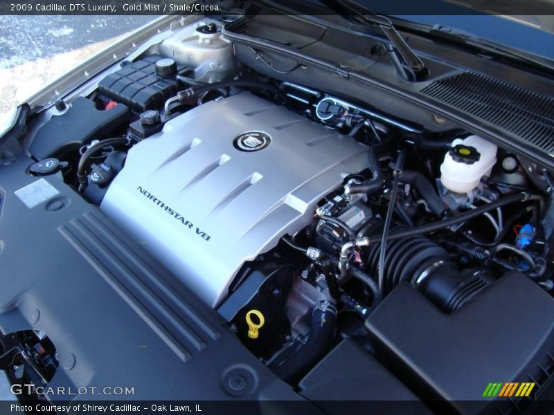 Gold Mist / Shale/Cocoa 2009 Cadillac DTS Luxury