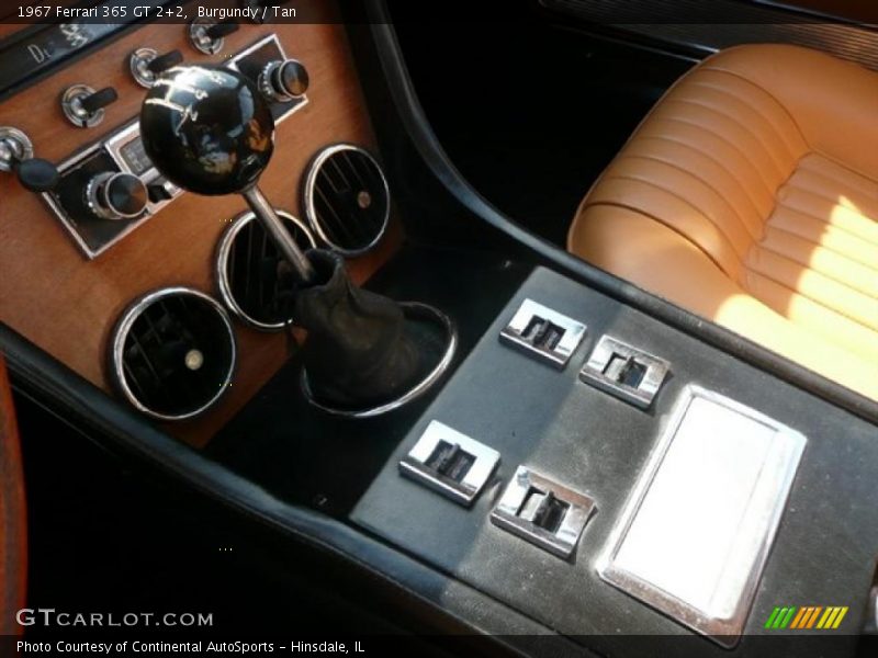 Burgundy / Tan 1967 Ferrari 365 GT 2+2
