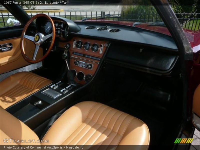 Burgundy / Tan 1967 Ferrari 365 GT 2+2