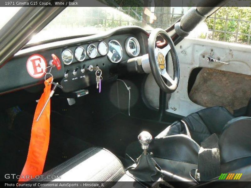 White / Black 1971 Ginetta G15 Coupe