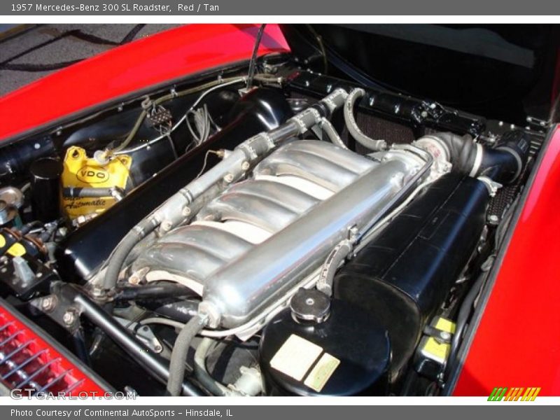 Red / Tan 1957 Mercedes-Benz 300 SL Roadster