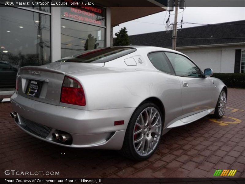 Silver / Black 2006 Maserati GranSport LE Coupe