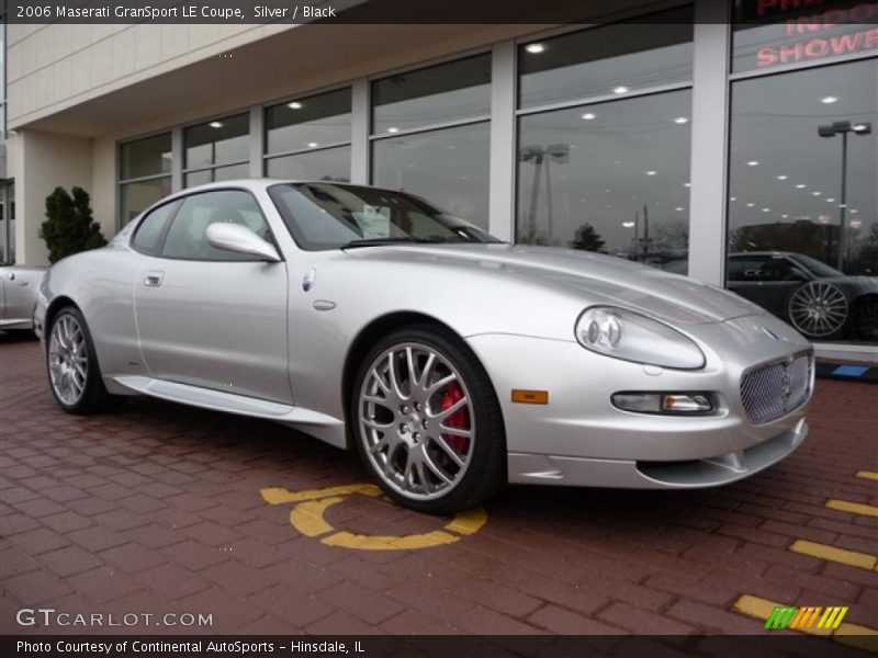 Silver / Black 2006 Maserati GranSport LE Coupe