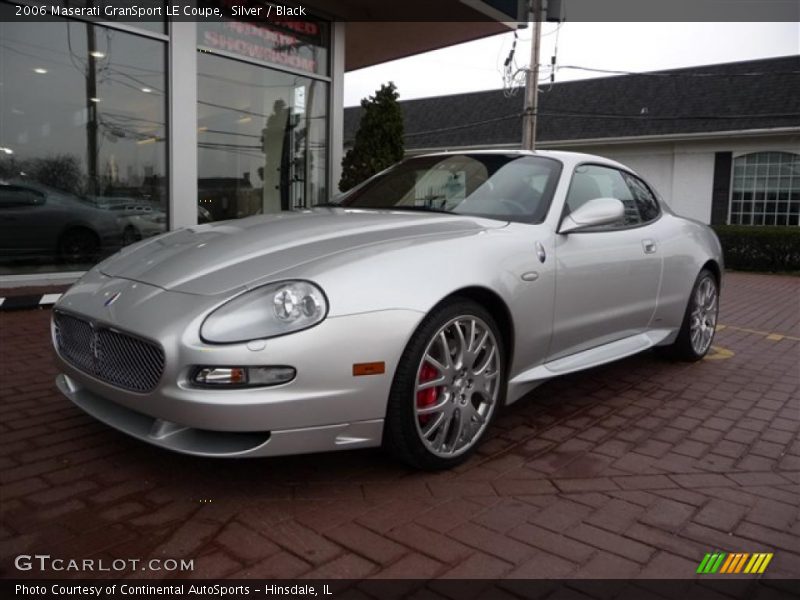 Silver / Black 2006 Maserati GranSport LE Coupe