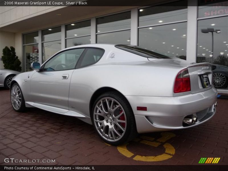 Silver / Black 2006 Maserati GranSport LE Coupe
