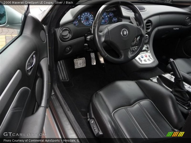 Silver / Black 2006 Maserati GranSport LE Coupe