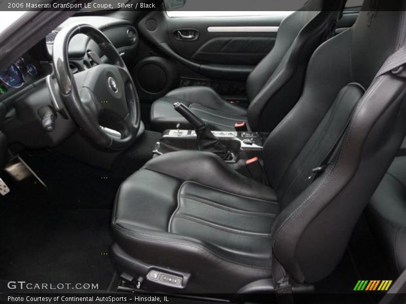 Silver / Black 2006 Maserati GranSport LE Coupe