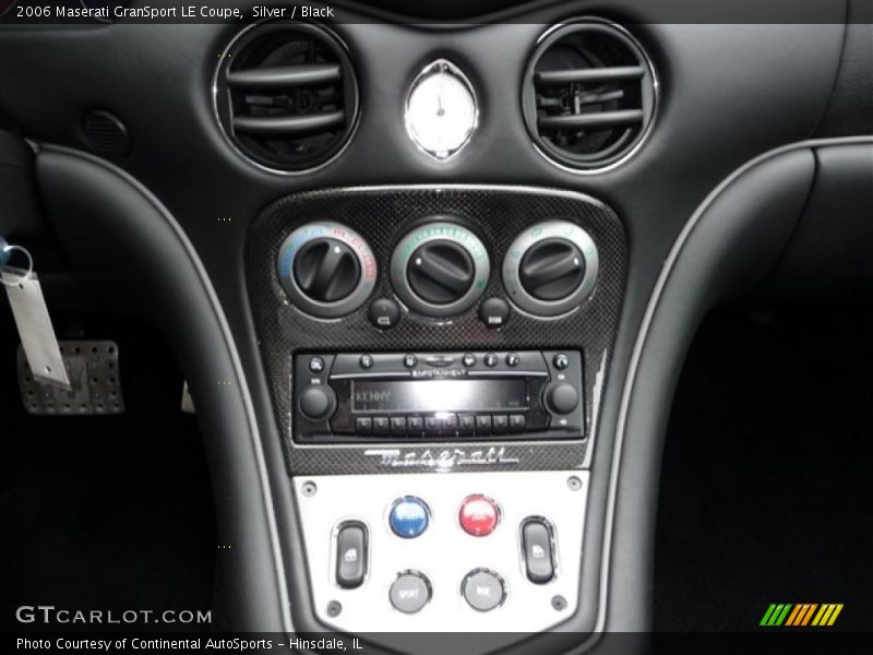 Silver / Black 2006 Maserati GranSport LE Coupe
