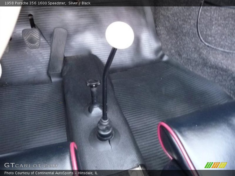 Silver / Black 1958 Porsche 356 1600 Speedster