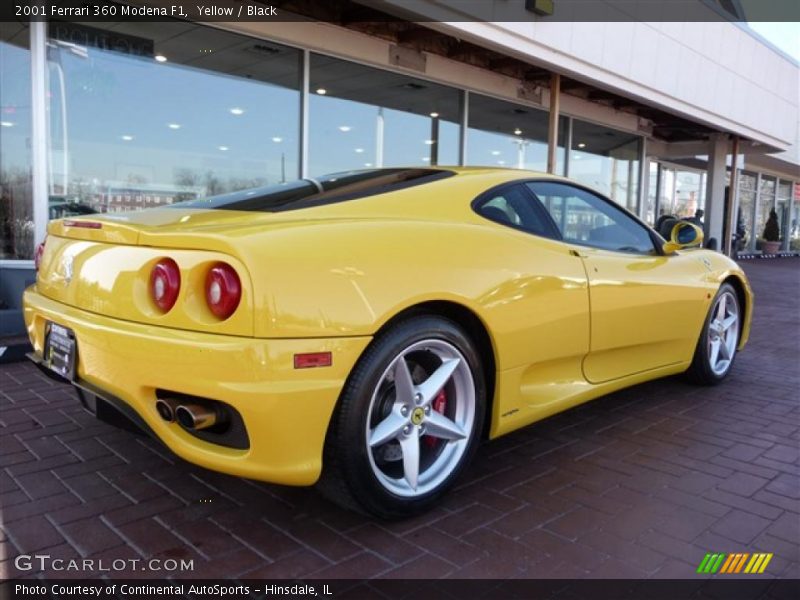 Yellow / Black 2001 Ferrari 360 Modena F1