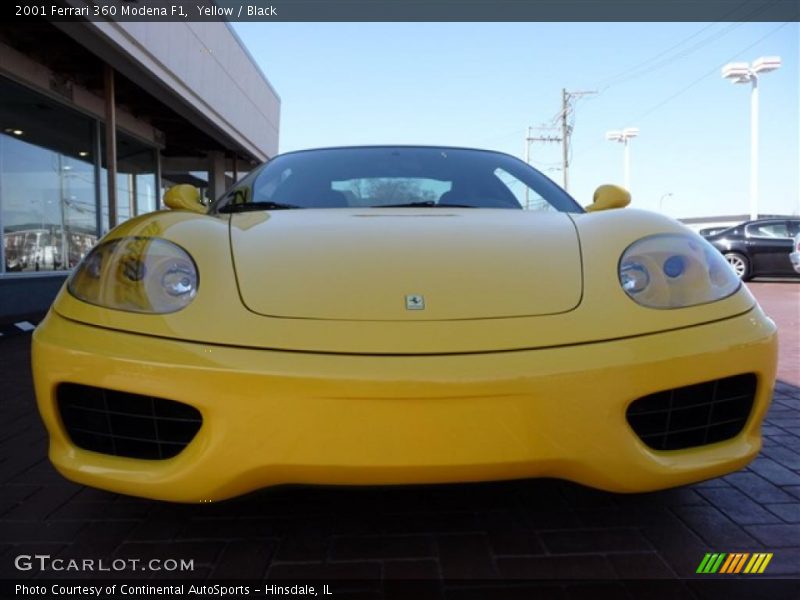 Yellow / Black 2001 Ferrari 360 Modena F1