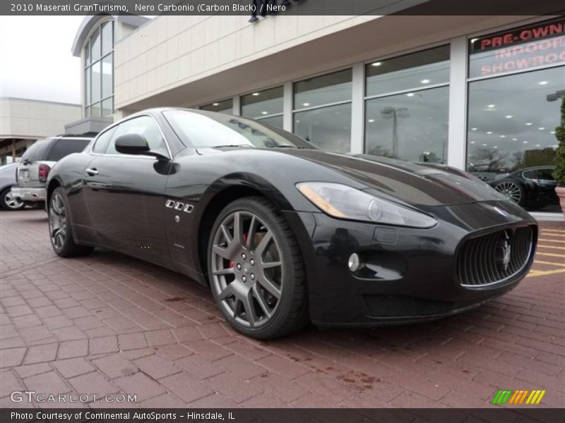 Nero Carbonio (Carbon Black) / Nero 2010 Maserati GranTurismo