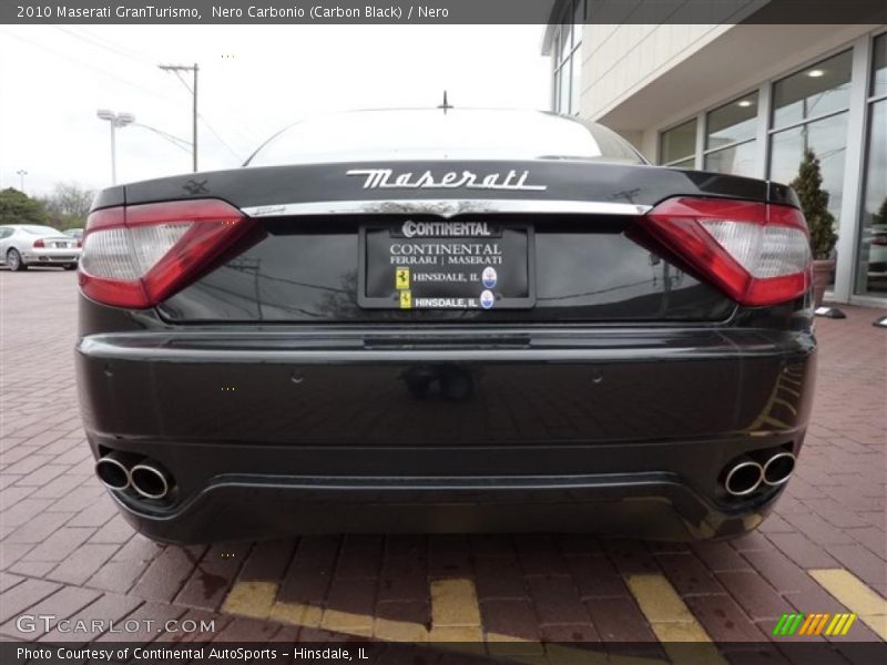 Nero Carbonio (Carbon Black) / Nero 2010 Maserati GranTurismo