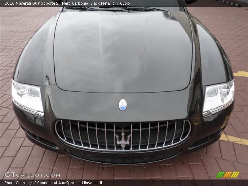 Nero Carbonio (Black Metallic) / Cuoio 2010 Maserati Quattroporte S
