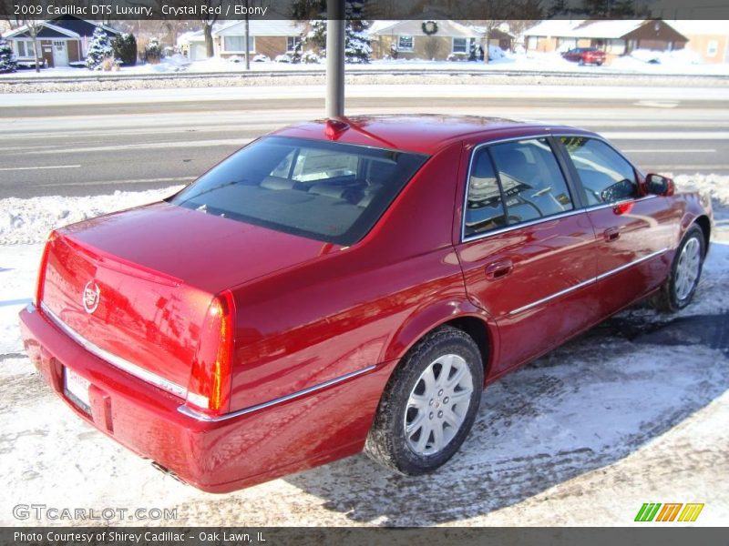 Crystal Red / Ebony 2009 Cadillac DTS Luxury