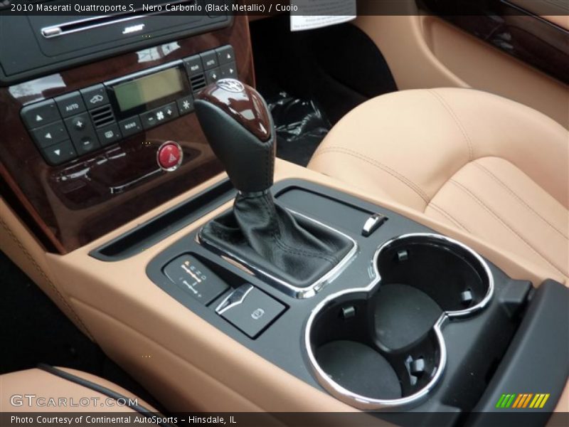 Nero Carbonio (Black Metallic) / Cuoio 2010 Maserati Quattroporte S