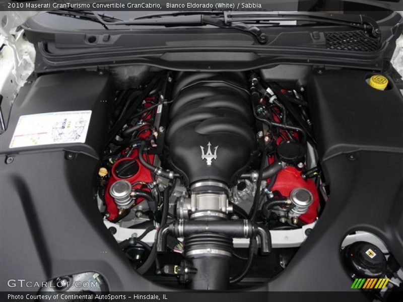Bianco Eldorado (White) / Sabbia 2010 Maserati GranTurismo Convertible GranCabrio