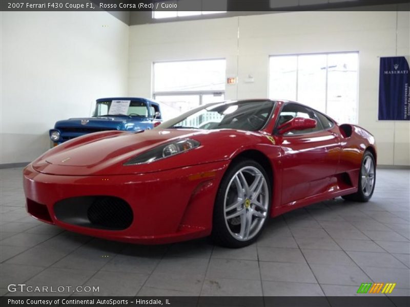 Rosso Corsa (Red) / Cuoio 2007 Ferrari F430 Coupe F1