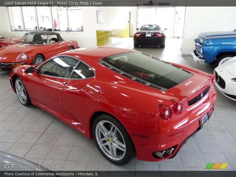 Rosso Corsa (Red) / Cuoio 2007 Ferrari F430 Coupe F1