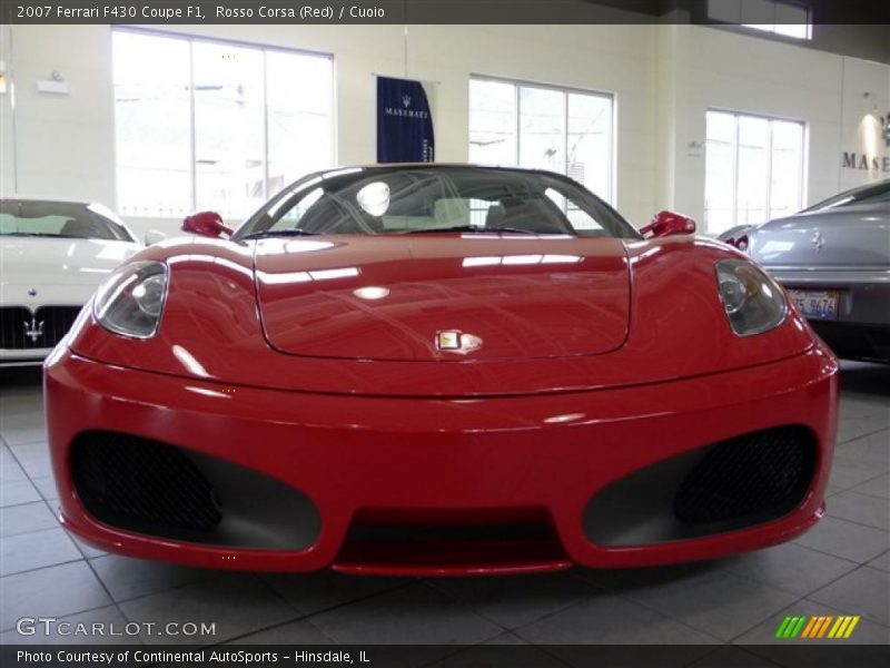 Rosso Corsa (Red) / Cuoio 2007 Ferrari F430 Coupe F1