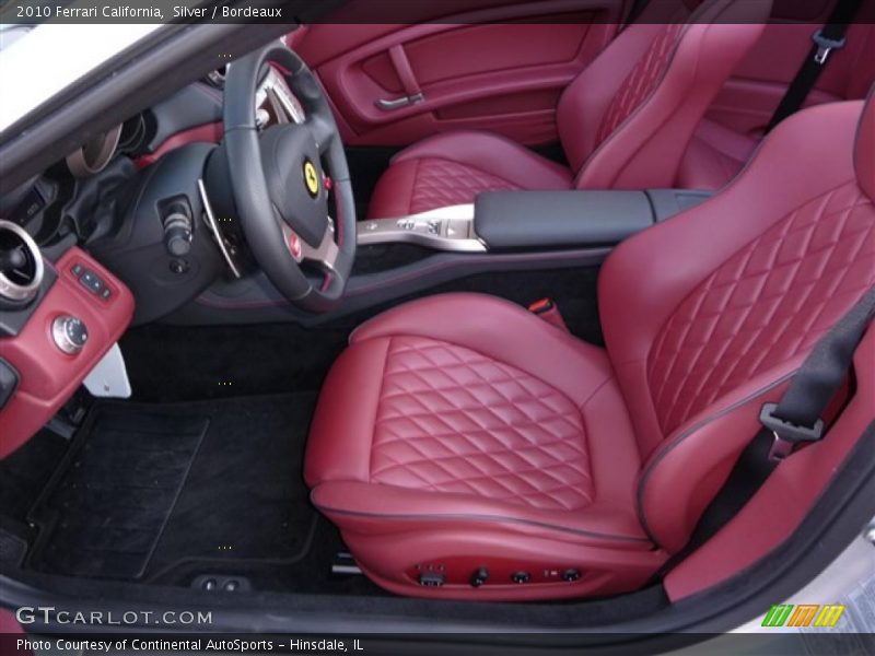  2010 California  Bordeaux Interior