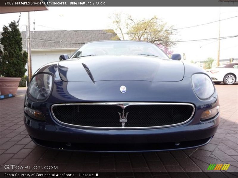 Blue Nettuno / Cuoio 2002 Maserati Spyder Cambiocorsa