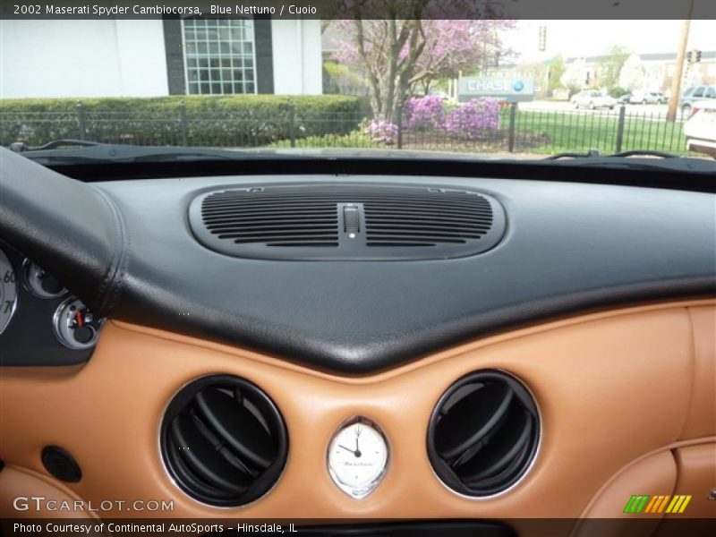 Blue Nettuno / Cuoio 2002 Maserati Spyder Cambiocorsa