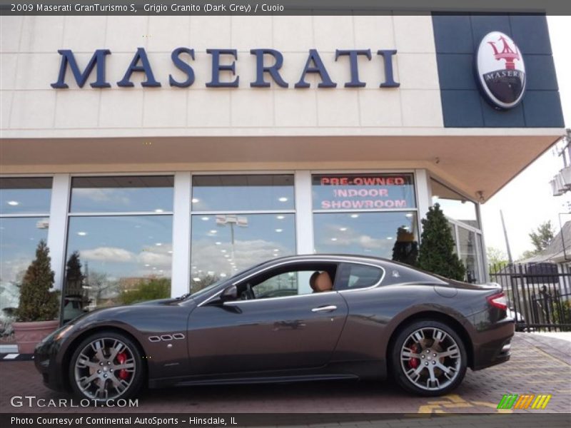 Grigio Granito (Dark Grey) / Cuoio 2009 Maserati GranTurismo S