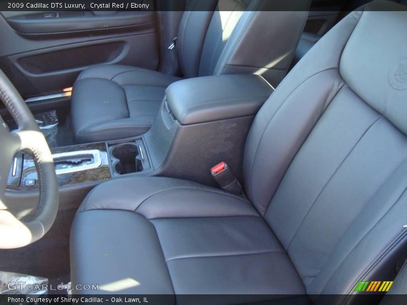 Crystal Red / Ebony 2009 Cadillac DTS Luxury