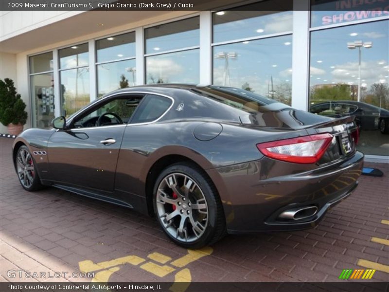 Grigio Granito (Dark Grey) / Cuoio 2009 Maserati GranTurismo S