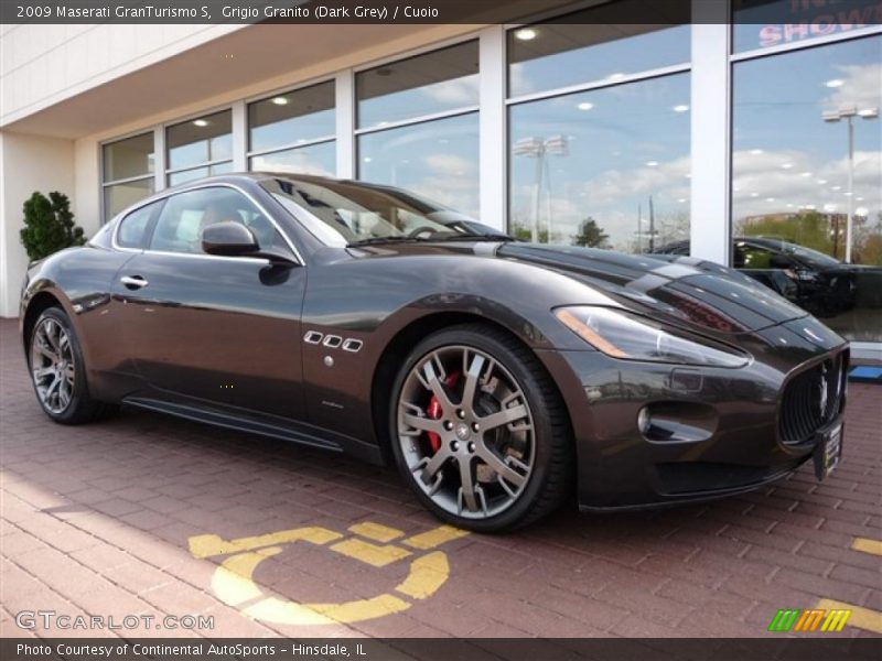 Grigio Granito (Dark Grey) / Cuoio 2009 Maserati GranTurismo S