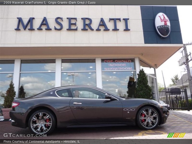 Grigio Granito (Dark Grey) / Cuoio 2009 Maserati GranTurismo S